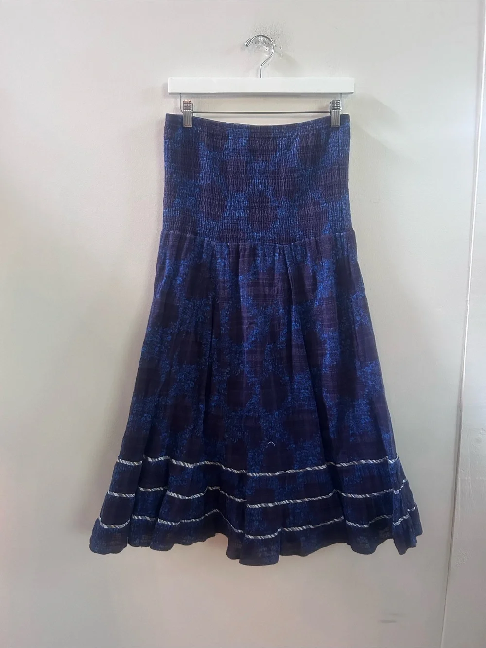 Free people strapless midi dress 6